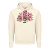 Vintage Artic Flowering Dogwood Tree Vintage Hoodie - LillyAllenDesigns