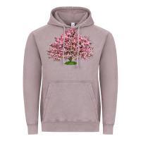 Vintage Zinc Flowering Dogwood Tree Vintage Hoodie - LillyAllenDesigns