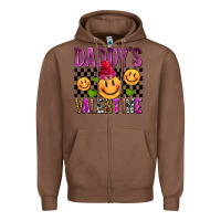 Chestnut daddys valentine olivia Zipper Hoodie - OliviaCreatesArt
