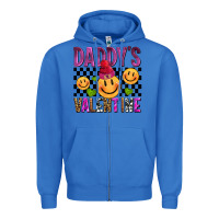 True Royal daddys valentine olivia Zipper Hoodie - OliviaCreatesArt