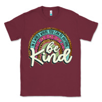 Burgundy be kind   leopard Classic Tee - JahusDesignShop