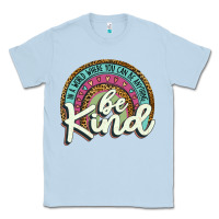 Dusty Blue be kind   leopard Classic Tee - JahusDesignShop