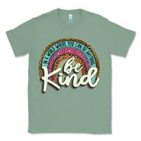 Sage be kind   leopard Classic Tee - JahusDesignShop