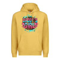 Antique Gold daddy's girl Premium Hoodie - RanaPortraitStore
