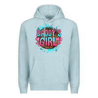 Blue Mist daddy's girl Premium Hoodie - RanaPortraitStore