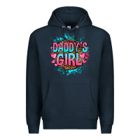 Navy daddy's girl Premium Hoodie - RanaPortraitStore