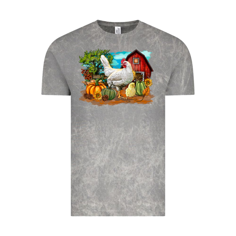 Fall Chicken Vintage Tee by LillyAllenDesigns | Teevron