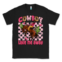 Black cowboy take me away Classic Tee - LillyAllenDesigns