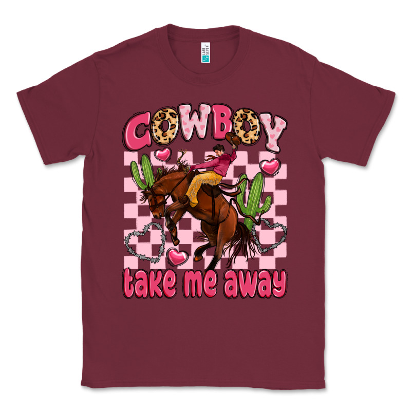 Cowboy Take Me Away Classic Tee by LillyAllenDesigns | Teevron
