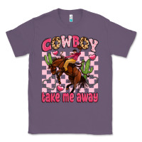 Lavender cowboy take me away Classic Tee - LillyAllenDesigns