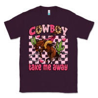 Plum cowboy take me away Classic Tee - LillyAllenDesigns
