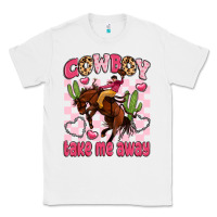White cowboy take me away Classic Tee - LillyAllenDesigns
