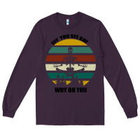 Plum Eff You See Kay Why Oh You Long Sleeve Tee - Bettercallsaul