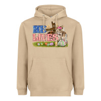 Mushroom he lives easter Heavyweight Hoodie - FaDigitalArtStudio