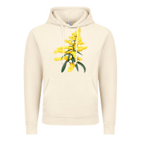 Vintage Artic Botanical Goldenrod Vintage Hoodie - LillyAllenDesigns
