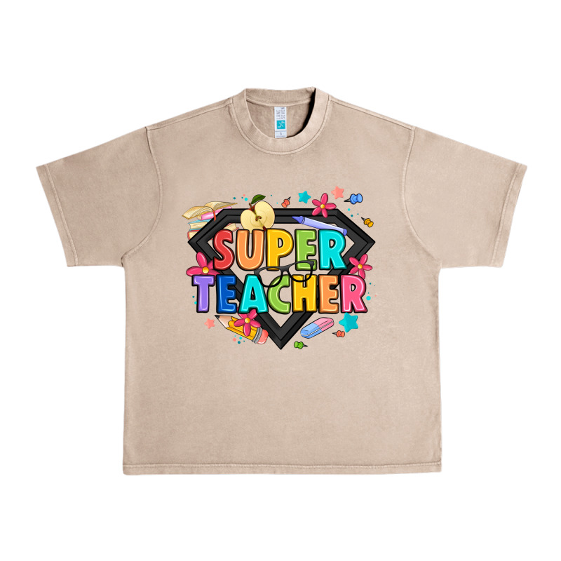 Super Teacher Urban Heavy Tee by Artiststas | Teevron