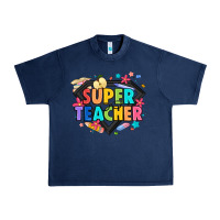 Navy super teacher Urban Heavy Tee - Artiststas