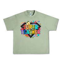 Oil Green super teacher Urban Heavy Tee - Artiststas