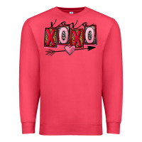 Cardinal Xoxo Love Premium Sweatshirt - FaDigitalArtStudio