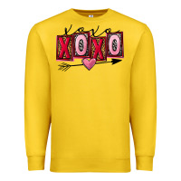 Lemon Xoxo Love Premium Sweatshirt - FaDigitalArtStudio