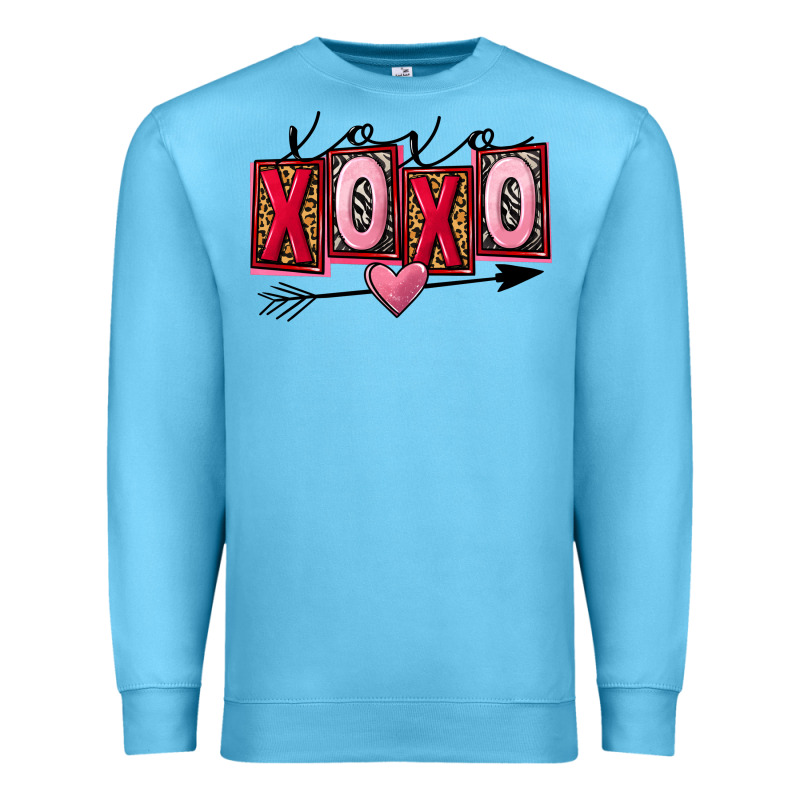 Xoxo Love Premium Sweatshirt by FaDigitalArtStudio | Teevron