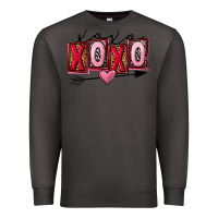 Smoke Xoxo Love Premium Sweatshirt - FaDigitalArtStudio