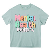 Arona mental health matters Heavy Core Tee - MaliasSmallBusiness
