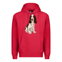 Cardinal english cocker spaniel Premium Hoodie - FaDigitalArtStudio