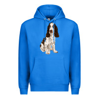 True Royal english cocker spaniel Premium Hoodie - FaDigitalArtStudio