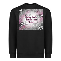 Black feeling kinda idgaf ish today with leopard Heavyweight Sweatshirt - TumblerDesignByShophia