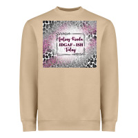 Mushroom feeling kinda idgaf ish today with leopard Heavyweight Sweatshirt - TumblerDesignByShophia