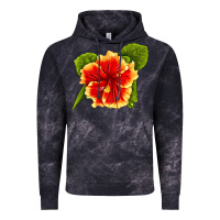 Hawaiian Hibiscus Flower Vintage Hoodie | Teevron