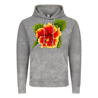 Cloud Rock Hawaiian Hibiscus Flower Vintage Hoodie - LillyAllenDesigns