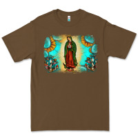 Cacao gemstone our lady of guadalupe Premium Tee - JahusDesignShop