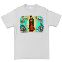 Dove Grey gemstone our lady of guadalupe Premium Tee - JahusDesignShop
