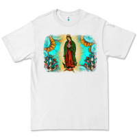 White gemstone our lady of guadalupe Premium Tee - JahusDesignShop