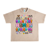 French Oak dear tiny human behind me Urban Heavy Tee - Artiststas