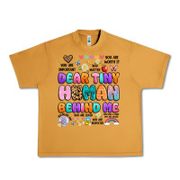 Peanut Butter dear tiny human behind me Urban Heavy Tee - Artiststas