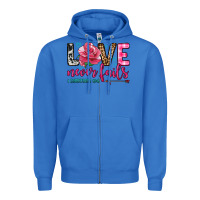 True Royal love never fails Zipper Hoodie - OliviaCreatesArt