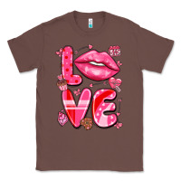 Chestnut love with lips Classic Tee - LillyAllenDesigns