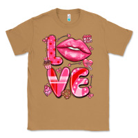 Toasted Coconut love with lips Classic Tee - LillyAllenDesigns