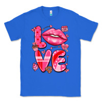 True Royal love with lips Classic Tee - LillyAllenDesigns