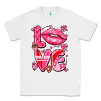 White love with lips Classic Tee - LillyAllenDesigns