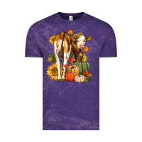Cloud Purple Fall Heifer Vintage Tee - LillyAllenDesigns
