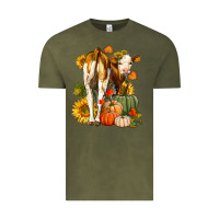Vintage Olive Fall Heifer Vintage Tee - LillyAllenDesigns