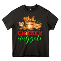Asphalt chicken nuggets Heavy Core Tee - AdoDesignShop