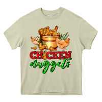 Mossy chicken nuggets Heavy Core Tee - AdoDesignShop