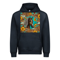 Navy western tennessee horse Urban Hoodie - LillyAllenDesigns