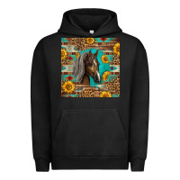 Pigment Black western tennessee horse Urban Hoodie - LillyAllenDesigns