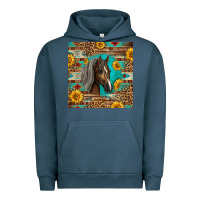 Pigment Midnight Navy western tennessee horse Urban Hoodie - LillyAllenDesigns